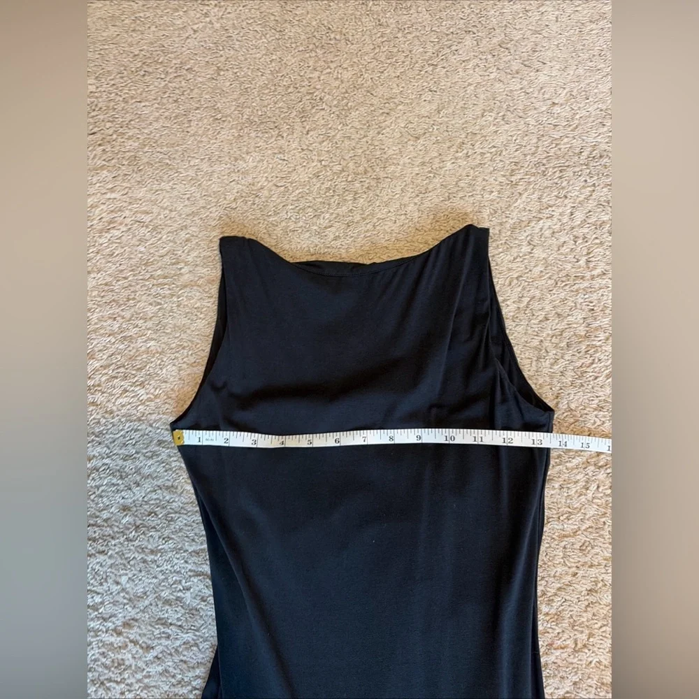 Abercrombie Modal Low Open Back Drop Waist Maxi Dress Flowy Size Small